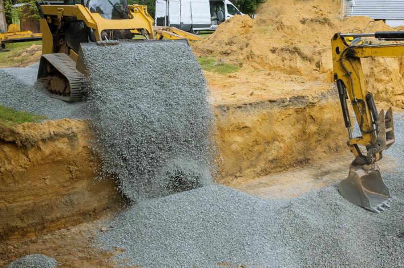 Terrassement et remblai &agrave; Suarce, les &eacute;tapes pour un terrain stable